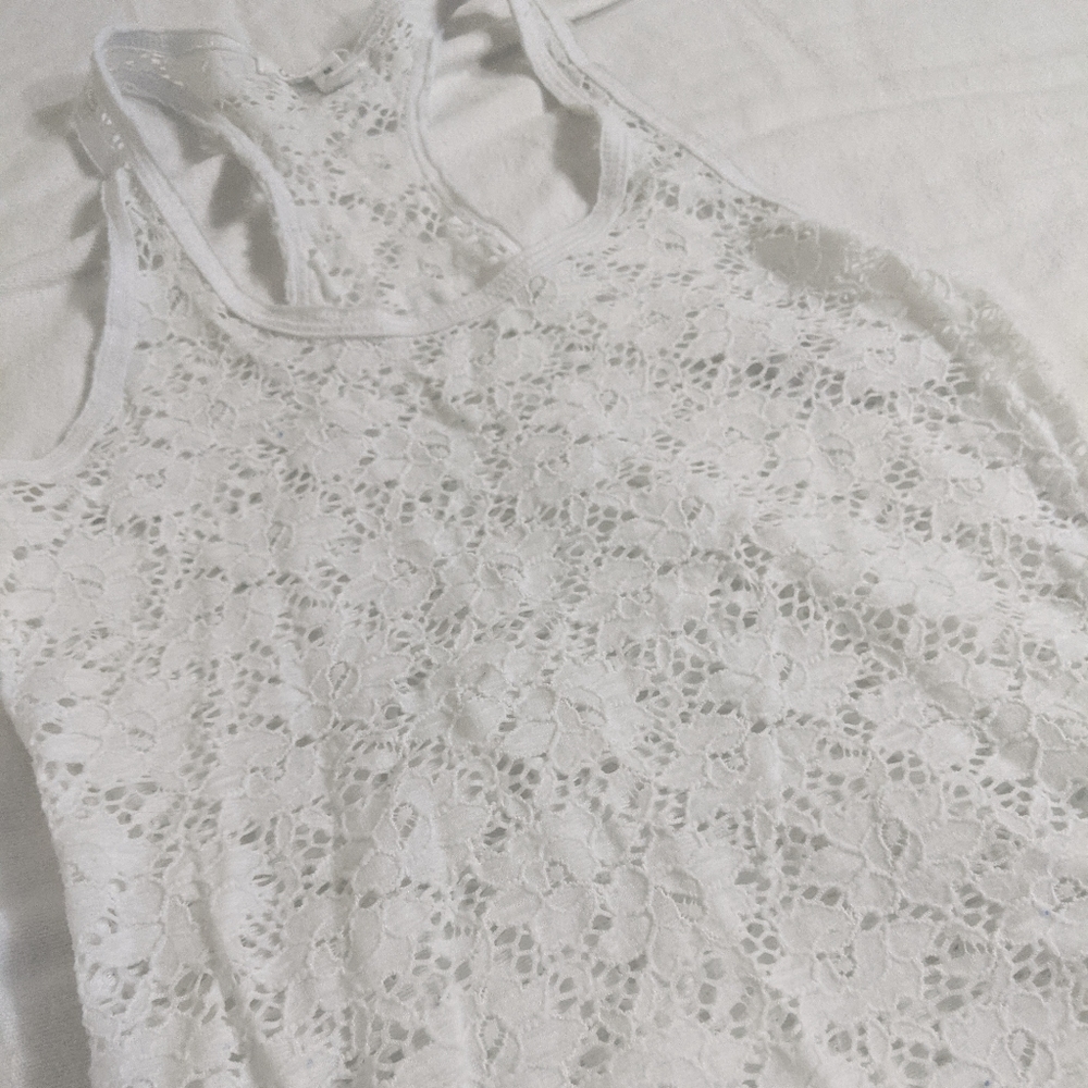 Aeropostale size medium lace racerback tank